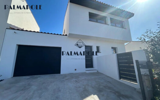 Perpignan maison de ville 3 faces 3 chambres garage piscine